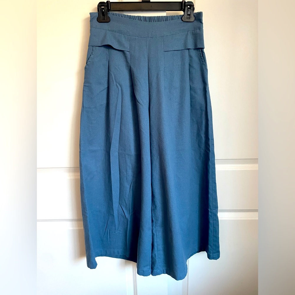 Mumianxiu Linen Palazzo Pants